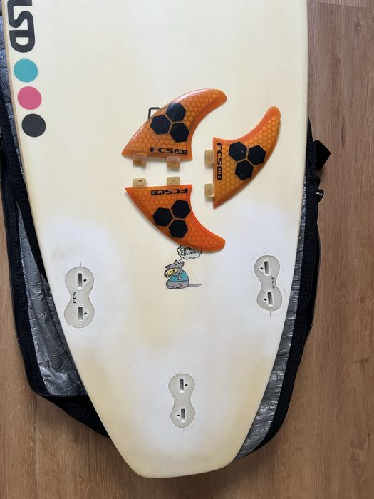 LSD-Firewire 5'8 27L + Saco Ocean & Earth