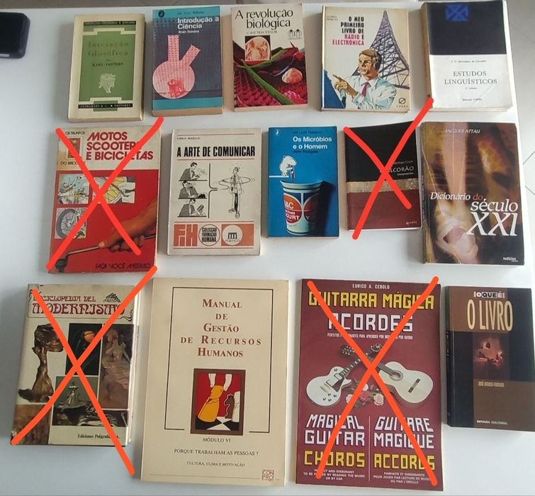 Lote livros variados