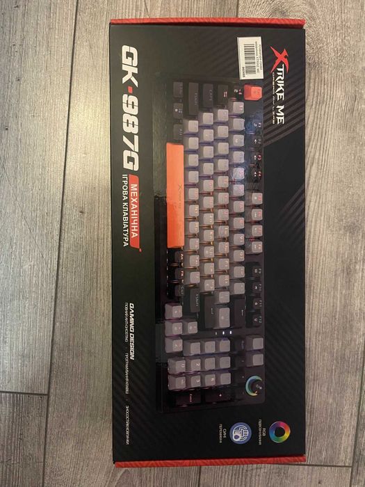 Продам механічну клавіатуру GK-987G ОРИГІНАЛ Є ЧЕК