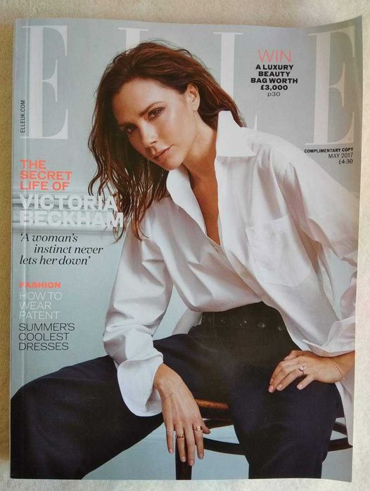 Elle - Victoria Beckham - Maio 2017