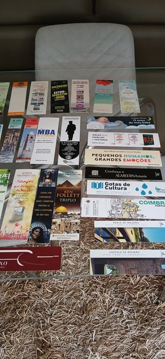 30 Marcadores de livros, novos