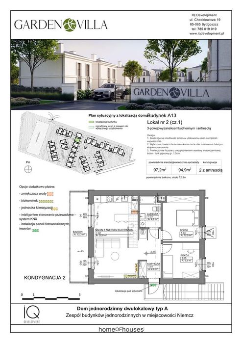 Garden & Villa | przestronne mieszkanie 2_A13