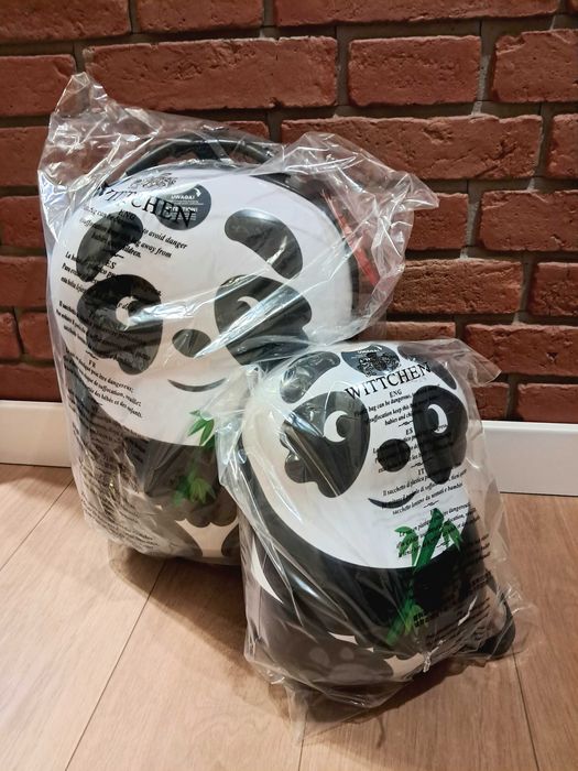WITTCHEN Kids Travel –walizka + plecak (piesek, panda) – nowy
