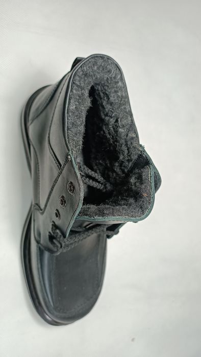 Buty Trapery Męskie Zimowe Skórzane Trzewiki rozmiar 43