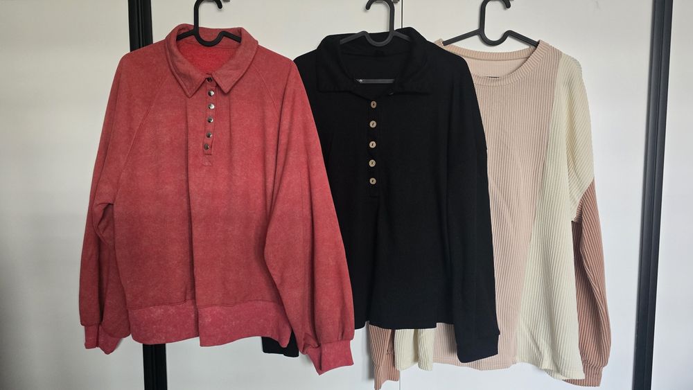 Mega Paka 7 bluz bluza oversize L XL zestaw