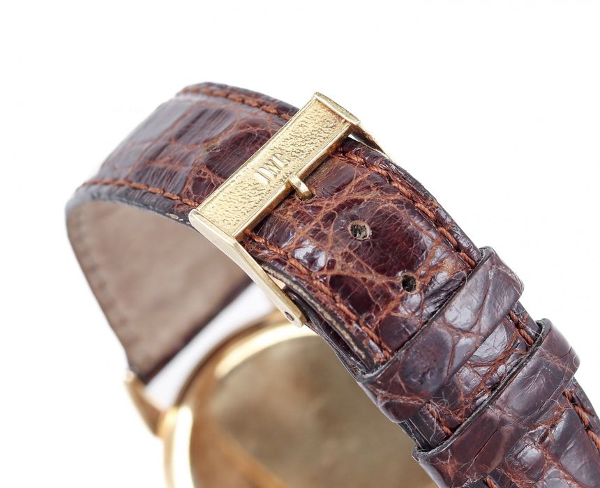IWC Schaffhausen Manual Vintage 18k Gold