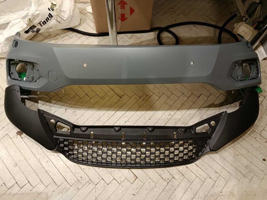 VW Volkswagen Tiguan 1 12-16 USA Передній Бампер