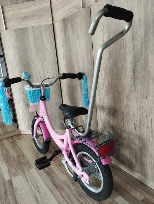 Rower Dziecięcy Puky Koła 12" Alu. +Kijek +Akcesoria Po Serwisie !!!