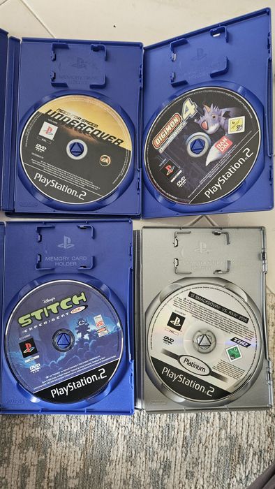 PS2 Slim com  52 jogos e comandos Buzz