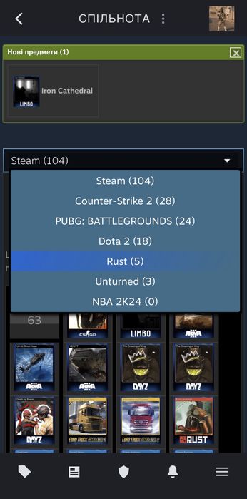 Продам або обміняю свій STEAM