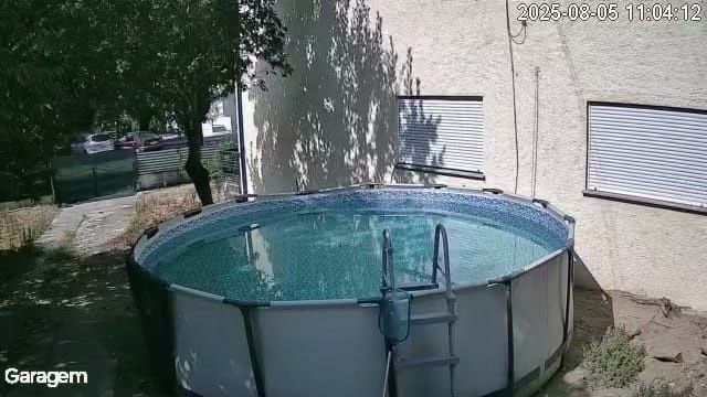 Piscina STEEL PRO MAX circular 457x122cm com depuradora  + esc