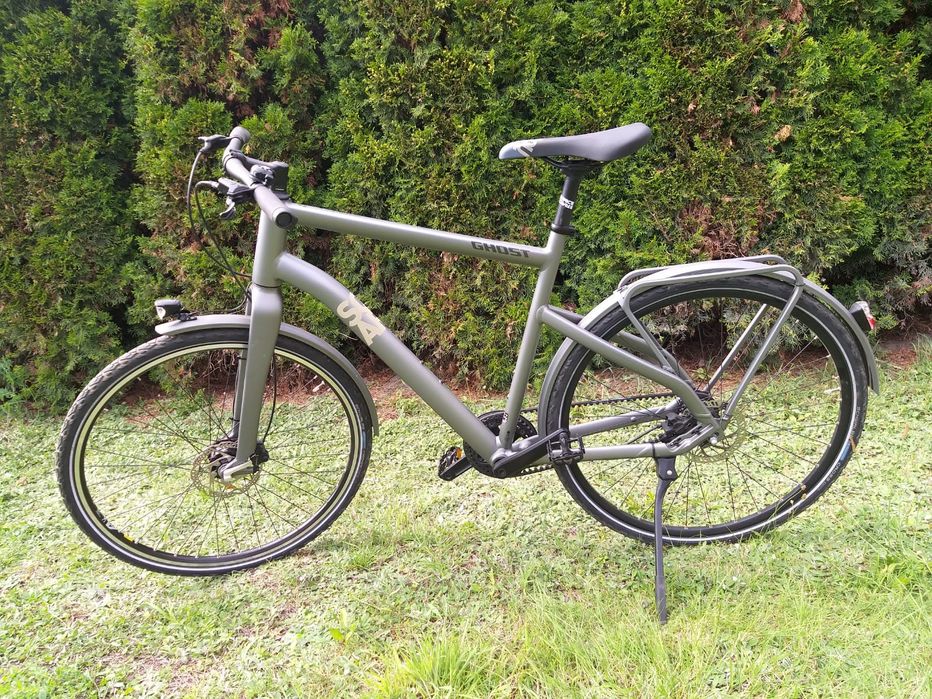 Rower męski Ghost Urban Square Automatix Pasek carbon