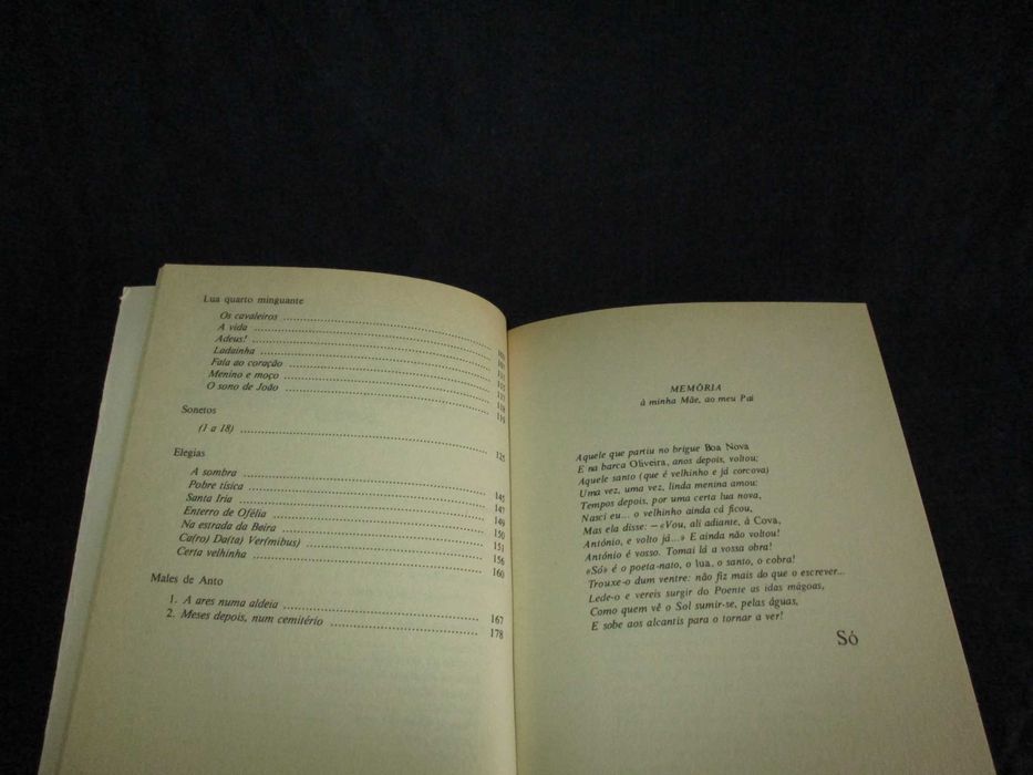 Livro Só António Nobre Bolso Europa-América 253