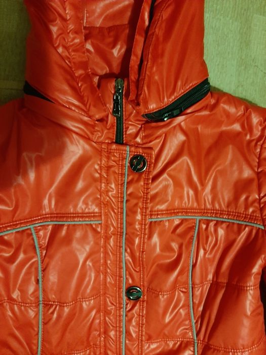 Зимняя длинная курточка 44 р