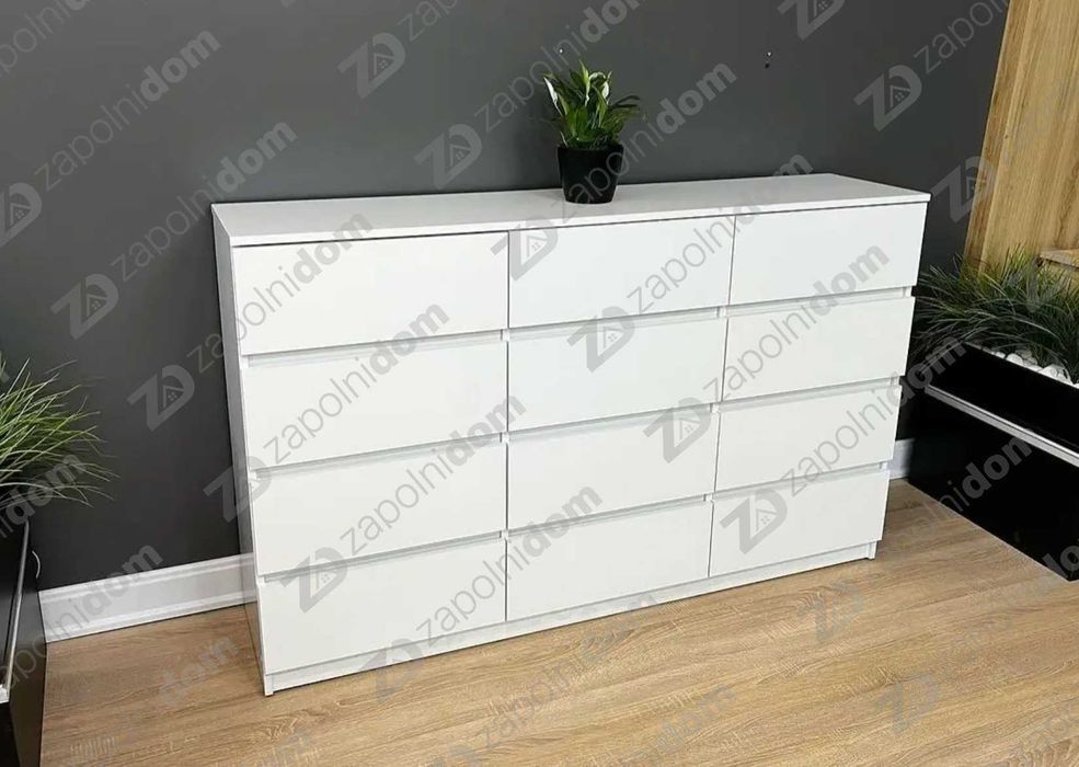 Большой комод без ручек на 12 ящиков 190см в спальню в Одессе