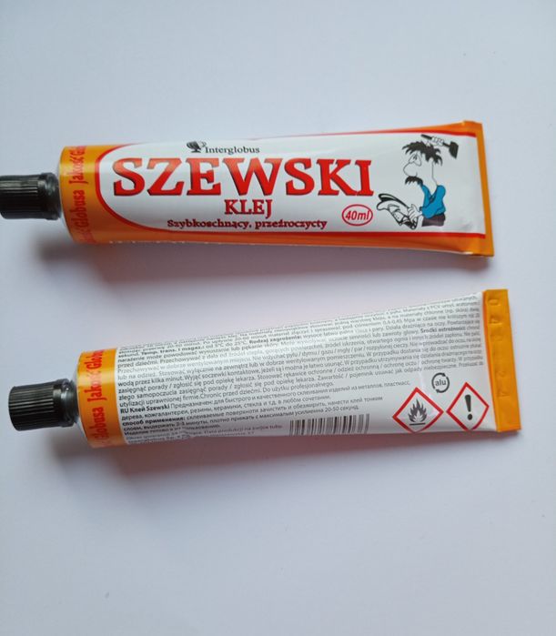 Mocny Klej do Skóry Obuwia Szybkoschnący Przezroczysty Szewski 40ml Bu