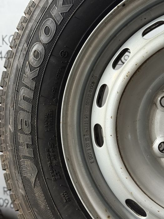 Колеса в зборі 215/70 R16C Hankook (зима),диски 6х139.7 R16 Ford