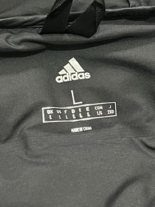 ADIDAS (L) Helionic Puffer Jacket мужской пуховик оригинал черный зима
