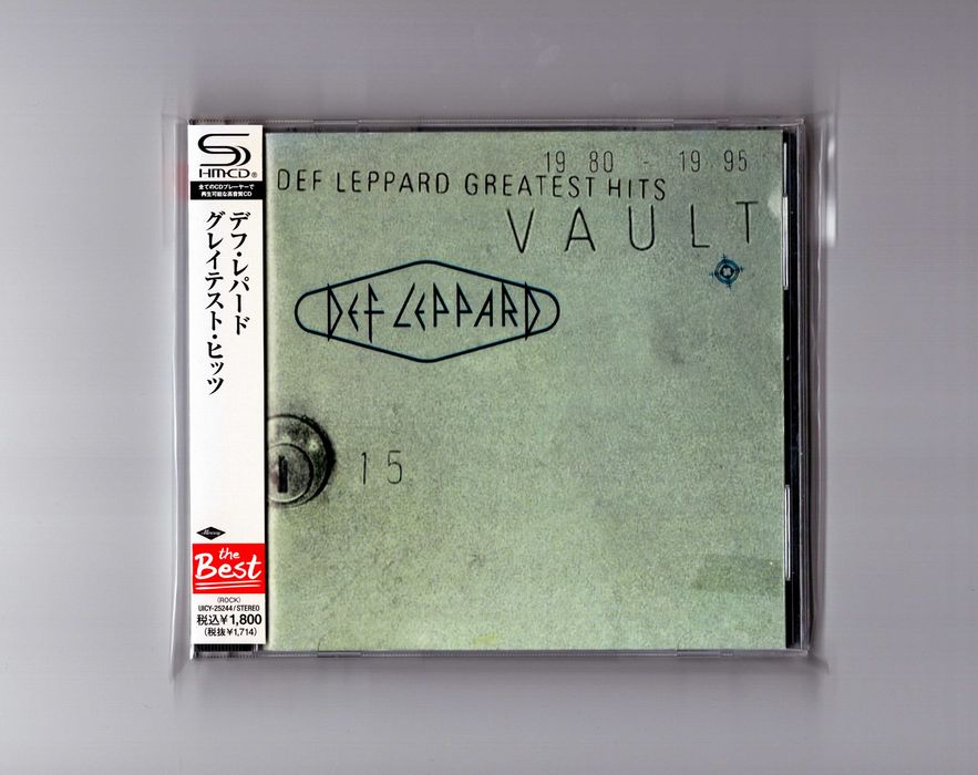 Def Leppard Greatest Hits 1980>1995 shm cd Japan