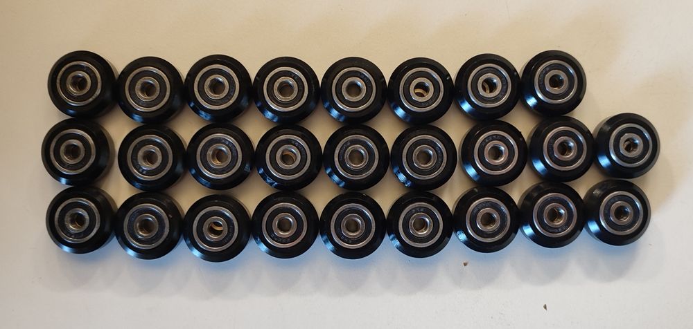 Rolka V-SLOT  24mm do drukarek 3D CNC  - kompletna