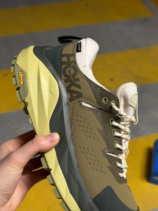 ГОРТЕКС! Hoka One M Kaha 2 Low GTX Sneaker Fennel Eggnog Brown 41 42 43 44 45 хока коричневі