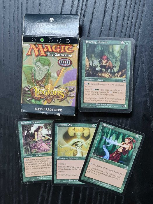 Cartas Magic The Gathering Legions - Elvish Rage Deck São Domingos de ...