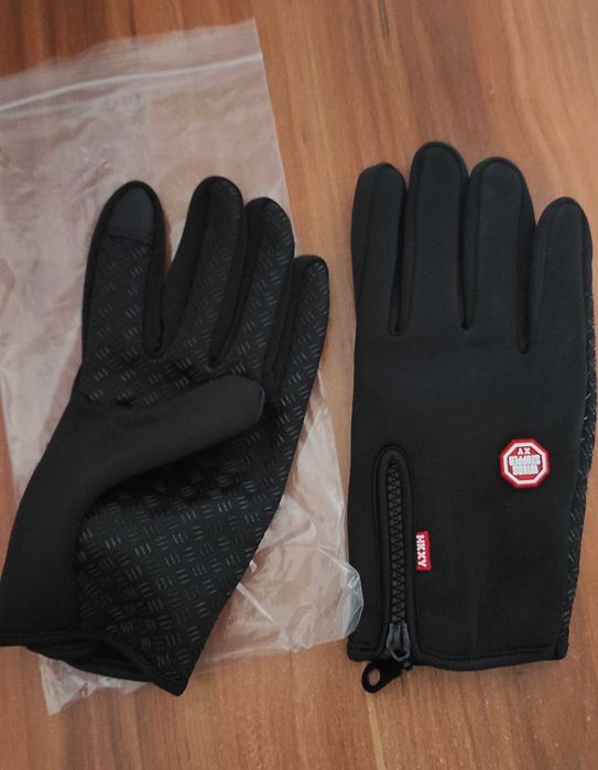 Рукавиці спортивні теплі флісові чоловічі жіночі перчатки сенсорні