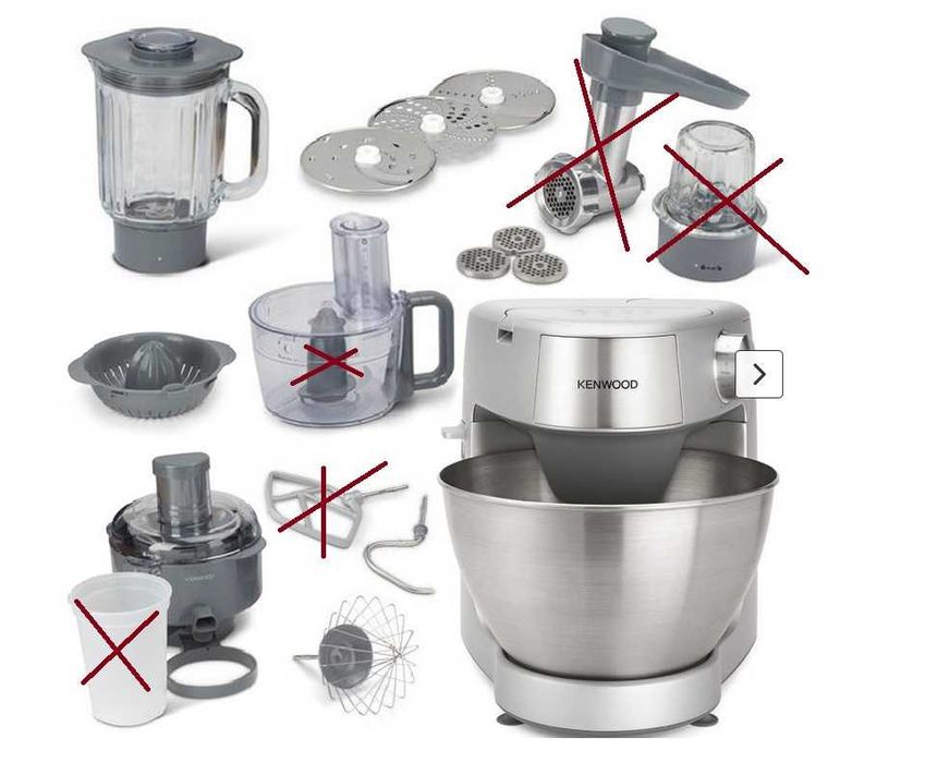 Robot kuchenny planetarny KENWOOD KHC29.W0SI Prospero+ 1000W