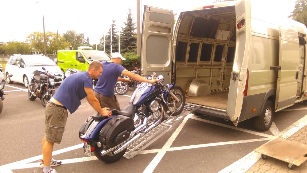 Transport motocykli, przewóz motocykli, przewóz quadów