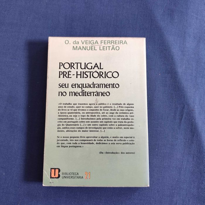 O. da Veiga Ferreira e Manuel Leitão - Portugal Pré-Histórico