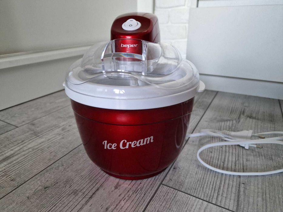 BEPER P102GEL001 automatyczna maszyna do lodów, aluminium/ABS, 1,5 lit