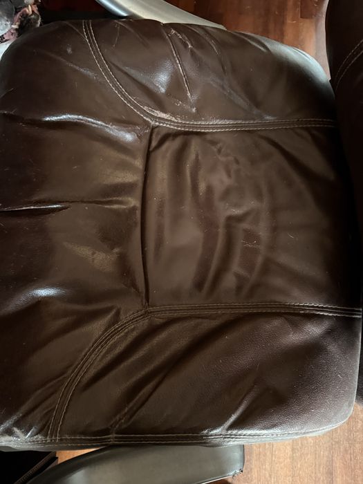 Cadeira escritorio pele