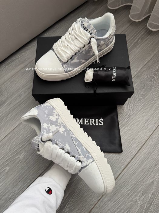 Оригинал мужские Numeris Atelier Canvas grey denim (NEW IN BOX)