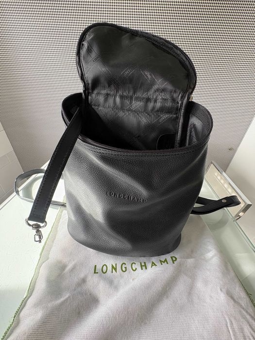 Mochila Longchamp preta autêntica