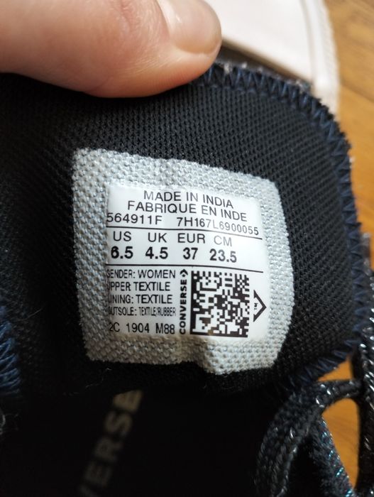 Оригінальні кеди Converse Chuck Taylor All Star Starware High Laser Bl