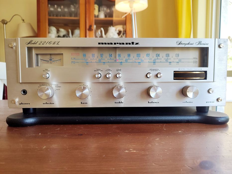 Marantz Model 2216 BL Receiver Hi-Fi Vintage Impecável!