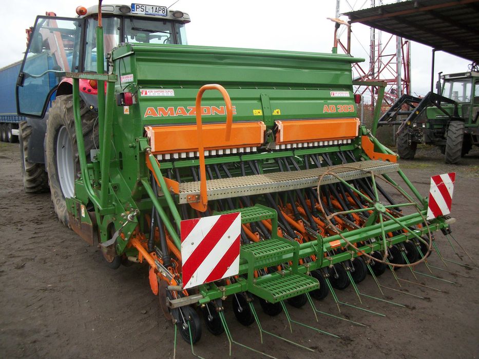 Agregat Uprawowy - Siewny talerzowy Amazon AD 303 + Amazon KG 303