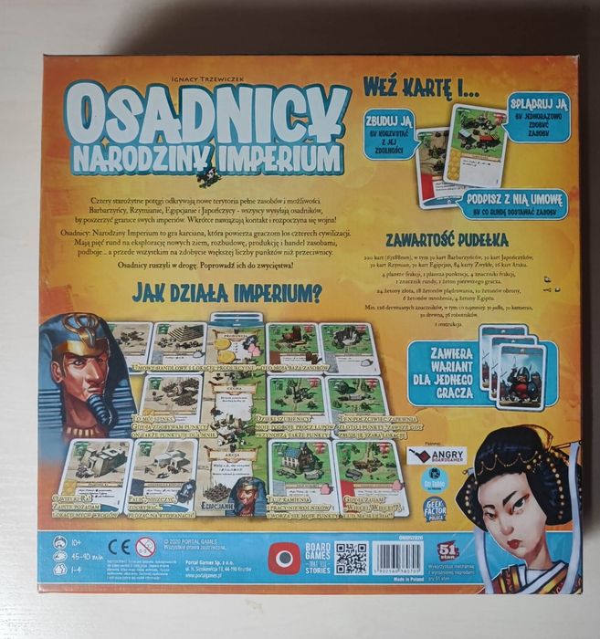 Osadnicy Narodziny Imperium Gra Planszowa