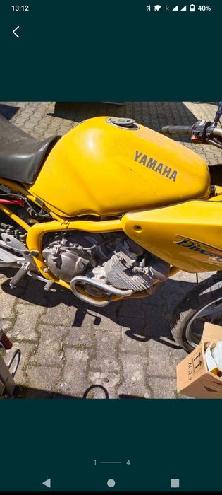 Yamaha xj 600 silnik sprawny komplet