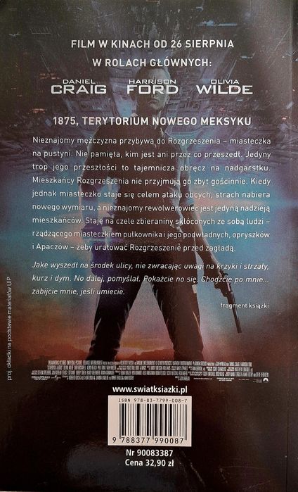 Książki "Akwarium ", "Najemnik ", "Kowboje. Obcy".