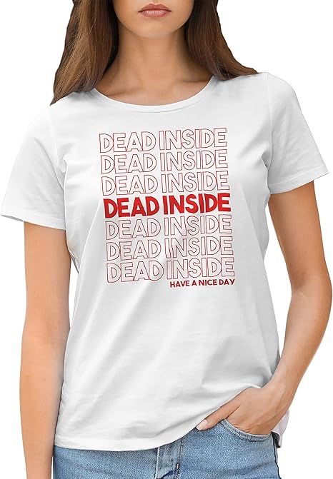 Футболка dead inside