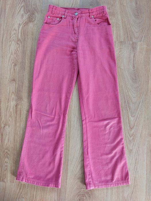 Jeansy dziewczęce typu proste 152 rozmiar