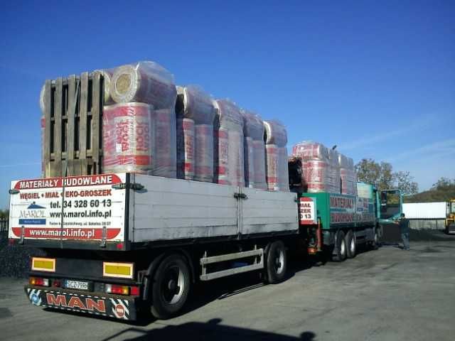 Wełna w rolce lambda 035 5cm 10cm 15cm 20cm Eurowool poddasze