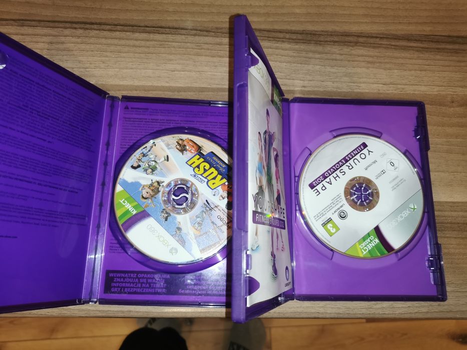 Gry Kinect Xbox360 Rush i Your Shape Fitness