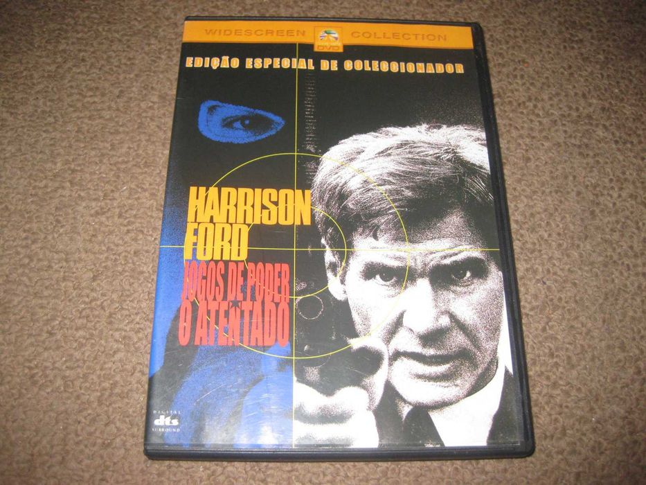 DVD "Jogos de Poder - O Atentado" com Harrison Ford
