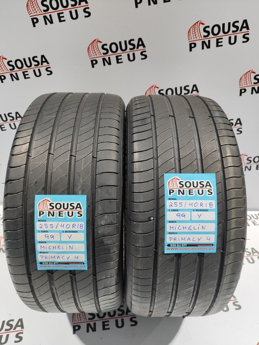 2 pneus semi novos 255-40R18 Michelin Primacy 4 99V  - Oferta dos port