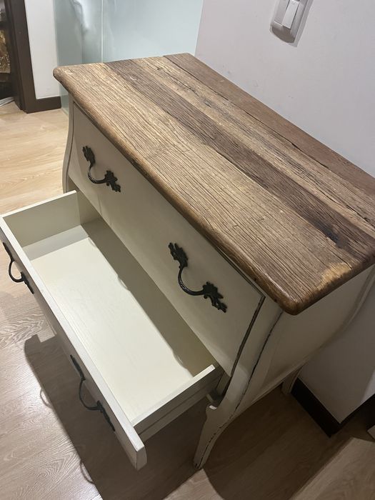 Cómoda de arrumação com 2 gavetas