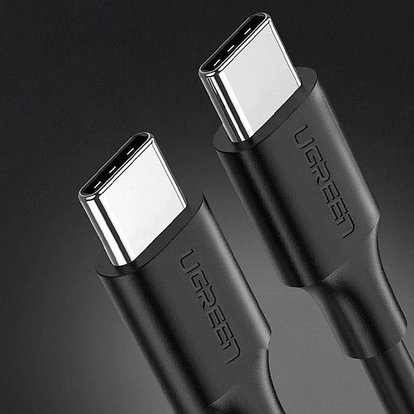 Kabel Ugreen US286 USB-C - USB-C 3A 480Mb/s 3m - czarny