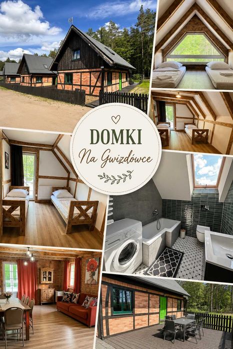 Domek wypoczynmowy na Kaszubach Na Gwizdówce Dom U Kargula