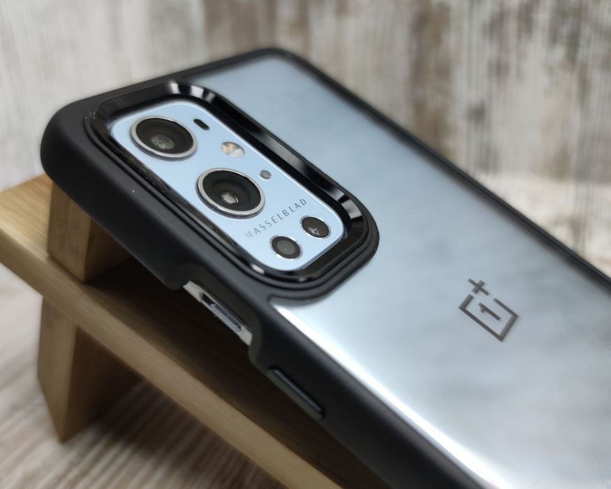 Чехол Clear Metal на OnePlus 9RT/ 9 Pro/ 8T Не желтеет